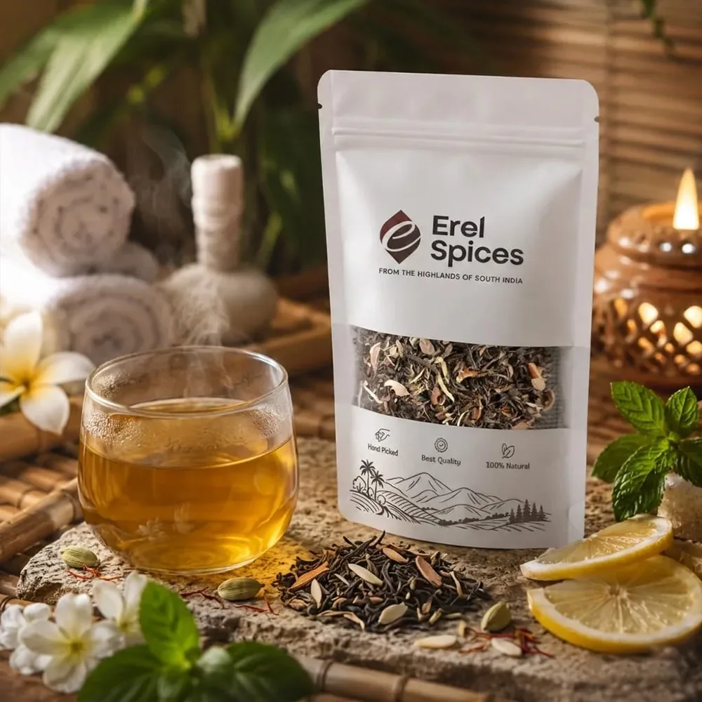 EREL Happy Sleepy Ayurvedic Herbal Tea - Image 4