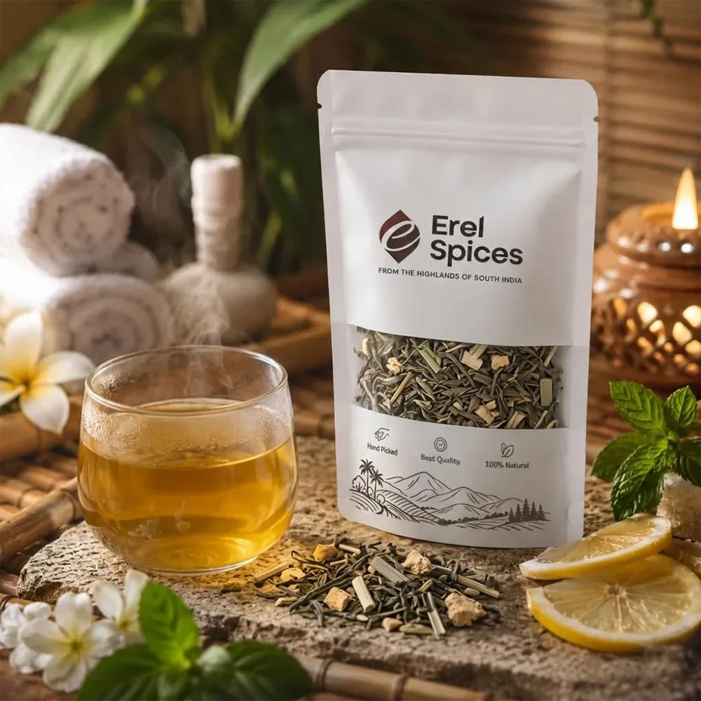 EREL Premium Lemongrass Ginger Green Tea - Image 3