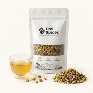 EREL Premium Tulsi Ginger Green Tea