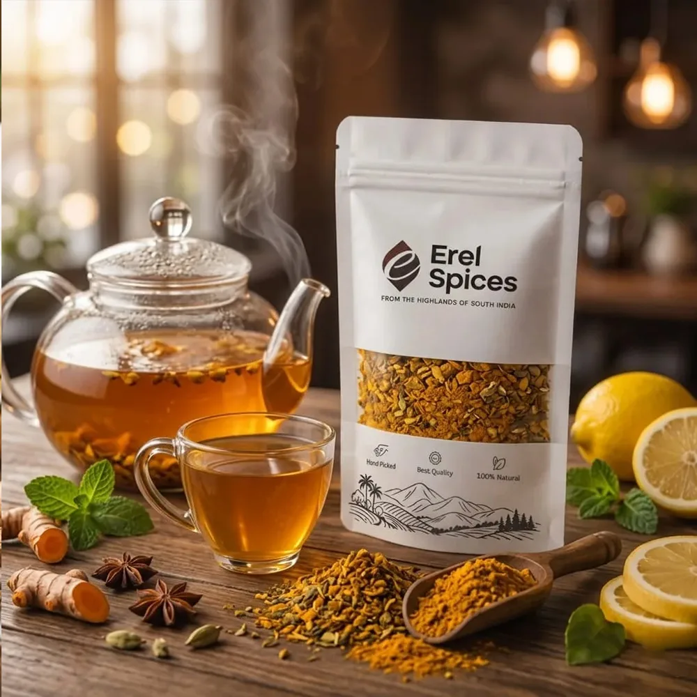 EREL Premium Turmeric Spiced Herbal Tea
