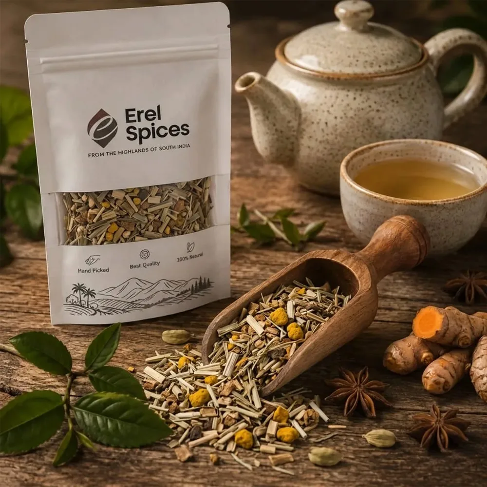 EREL Premium Turmeric Spiced Herbal Tea - Image 3