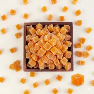 Premium Dried Papaya Cubes