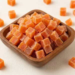 Premium Dried Papaya Cubes