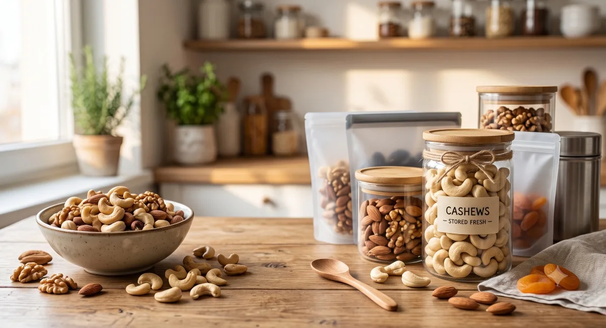 Why Your Cashews Go Stale? How to Store Dry Fruits the Right Way?